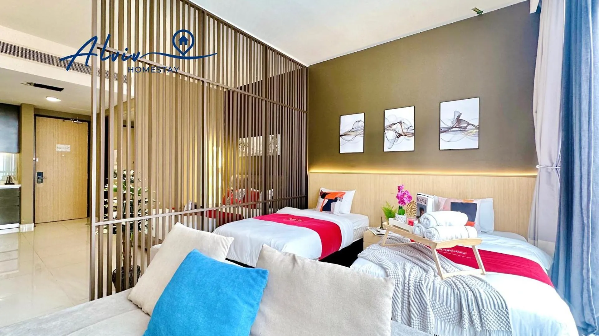 Alviv 99 Suites I Family Suite I 4-7 Pax I 5Minsmelakacruise I Jonkerst