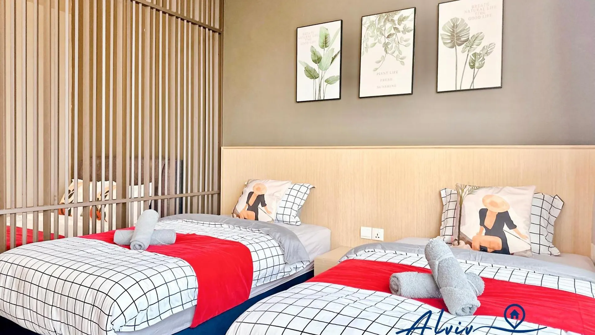 Alviv 99 Suites I Family Suite I 4-7 Pax I 5Minsmelakacruise I Jonkerst